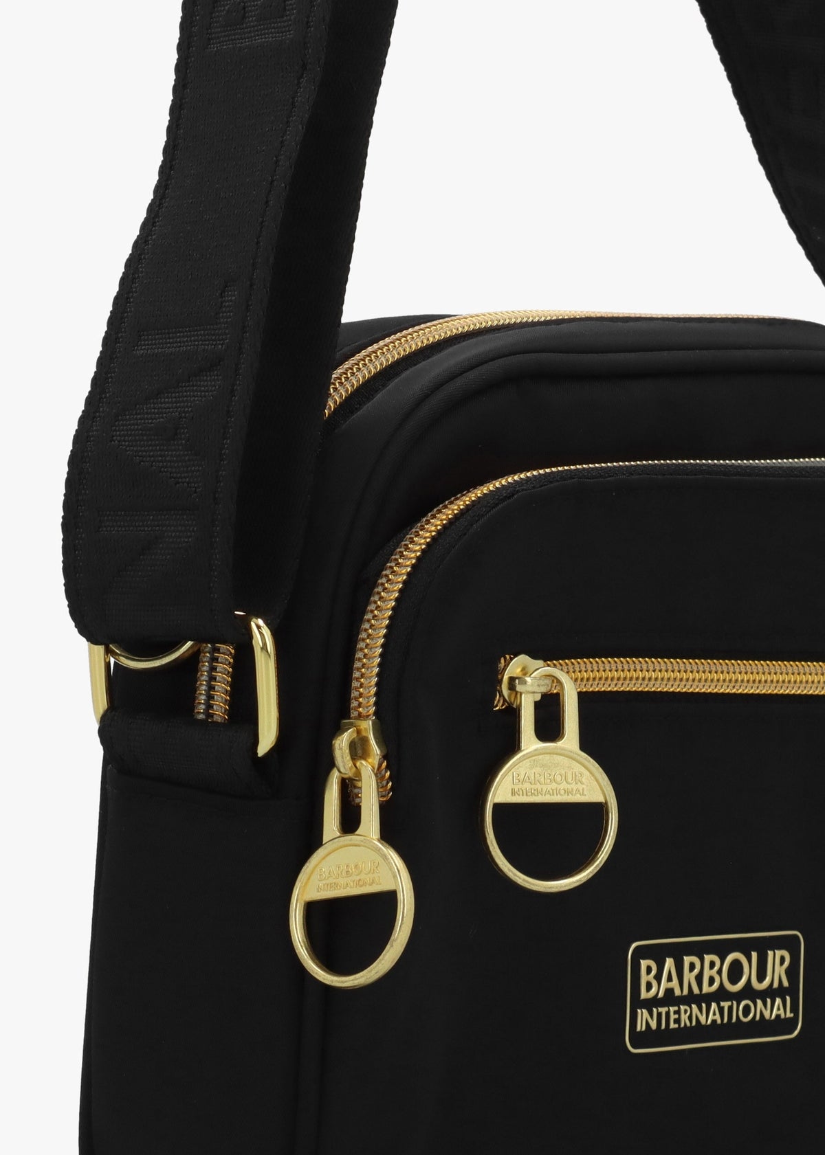 Qualify City Classic Black Cross-Body Bag