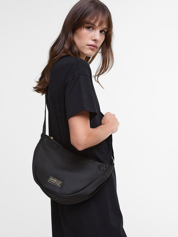Qualify Classic Black Sling Bag