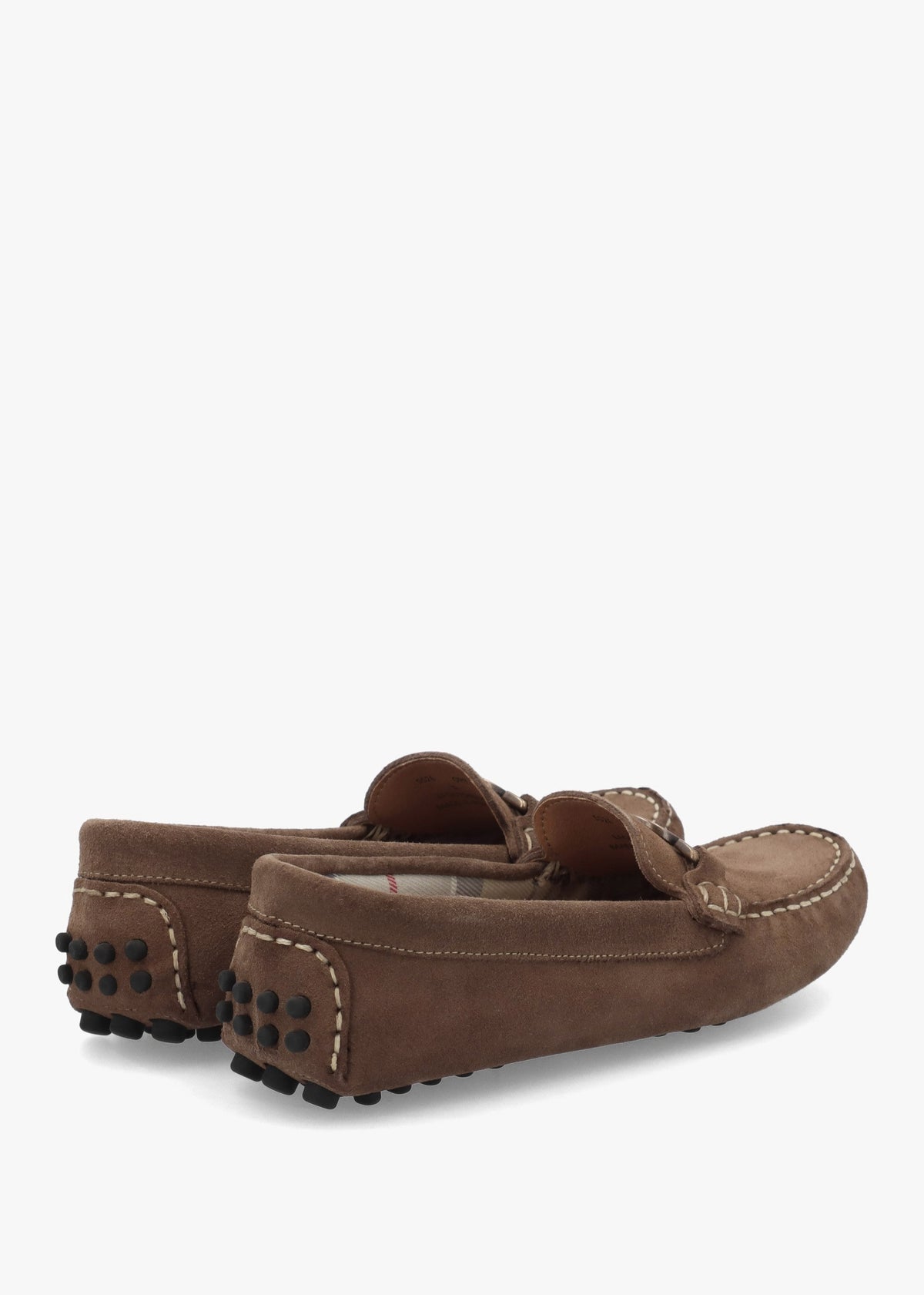 Laire Light Trench Suede Driving Loafers