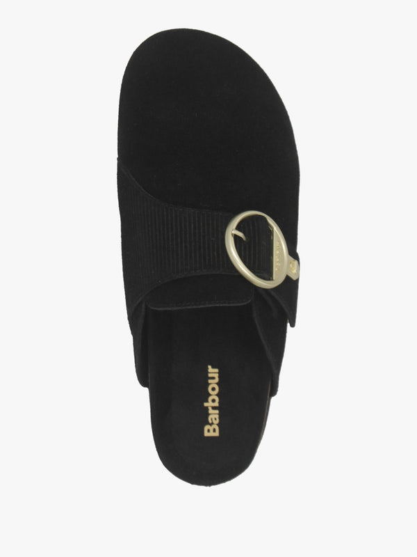 Kyra Black Closed Toe Sandals