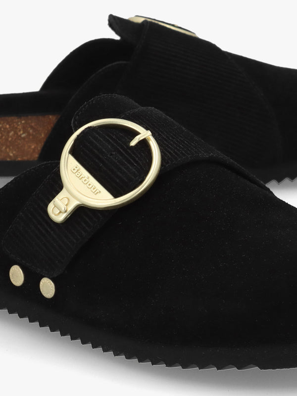 Kyra Black Closed Toe Sandals