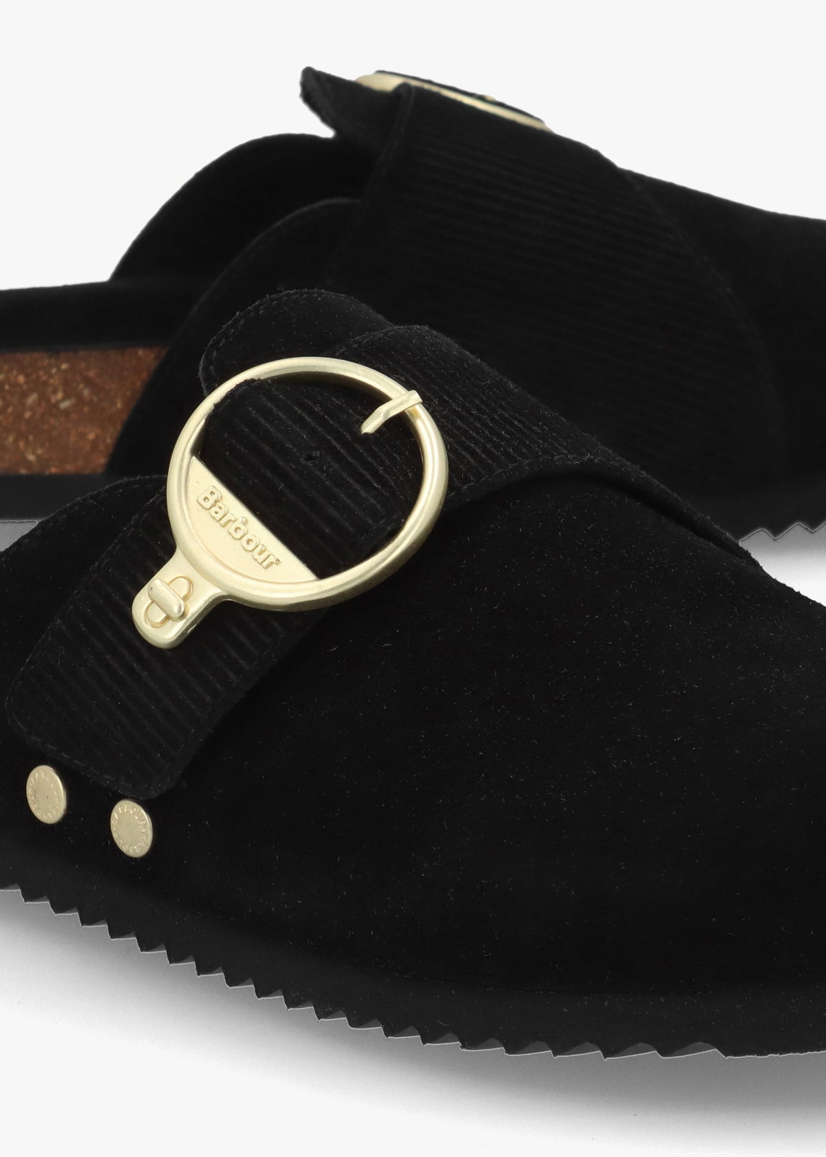 Kyra Black Closed Toe Sandals