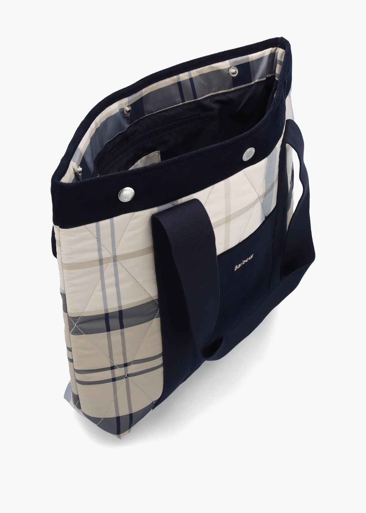 Healy Quilted Dress Indigo Tote Bag