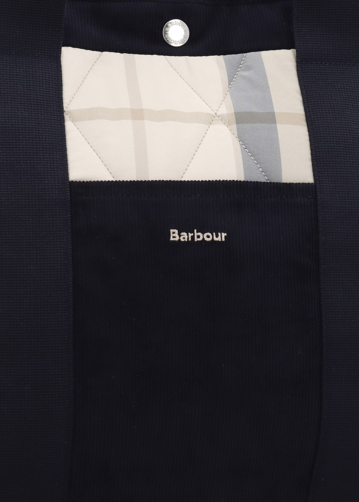 Healy Quilted Dress Indigo Tote Bag
