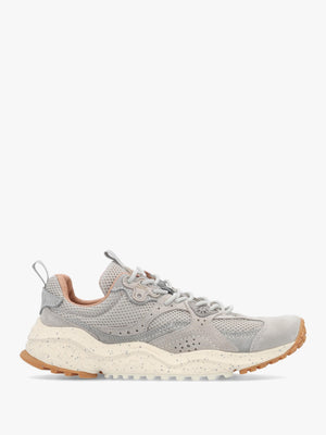 Men’s Wave Uni Light Grey Suede & Mesh Trainers