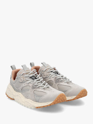 Men’s Wave Uni Light Grey Suede & Mesh Trainers