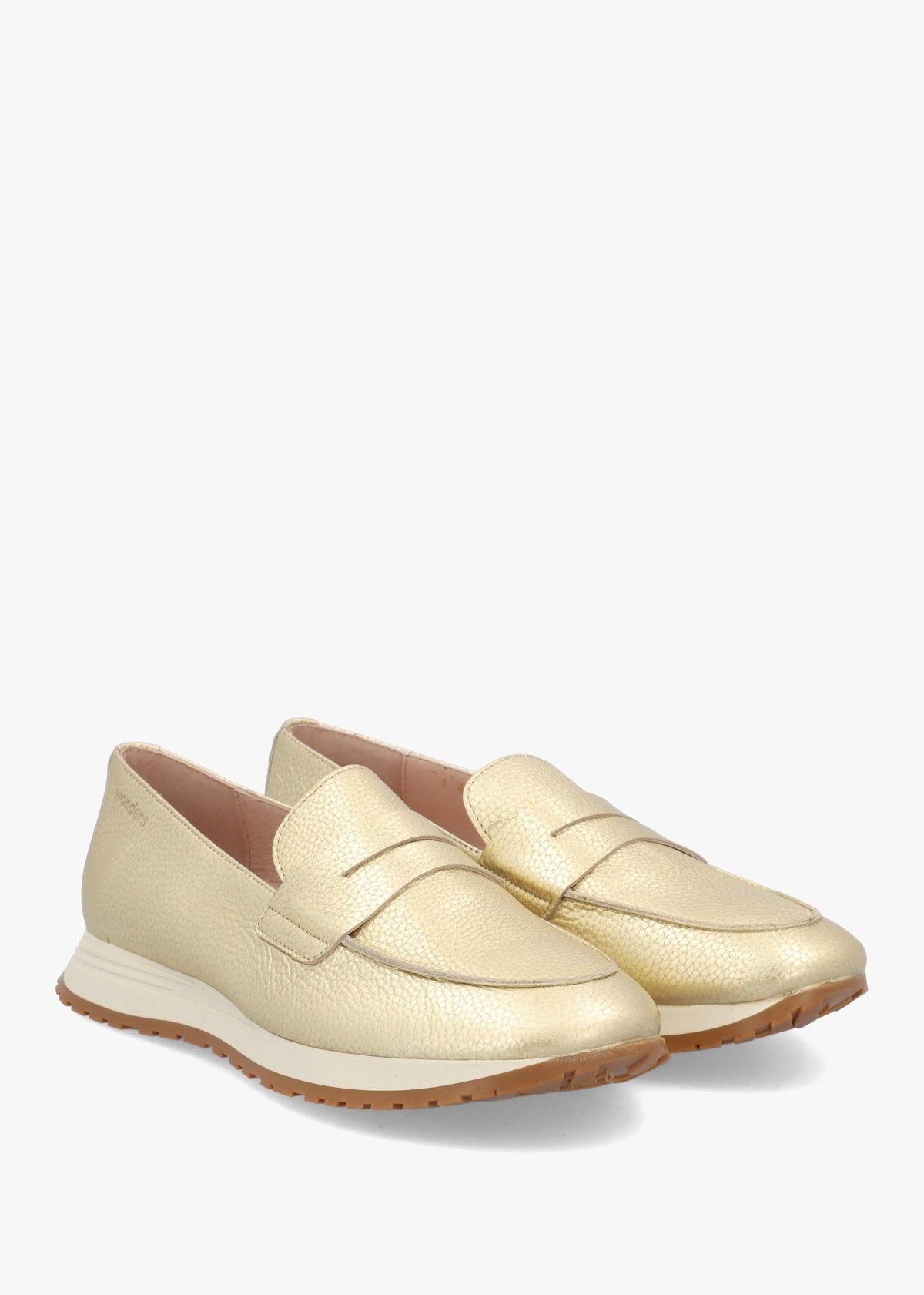 Towanda Platino Leather Loafers