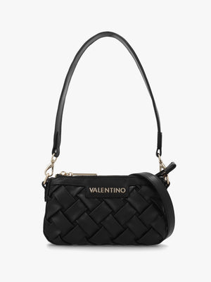 Ennis Nero Woven Shoulder Bag