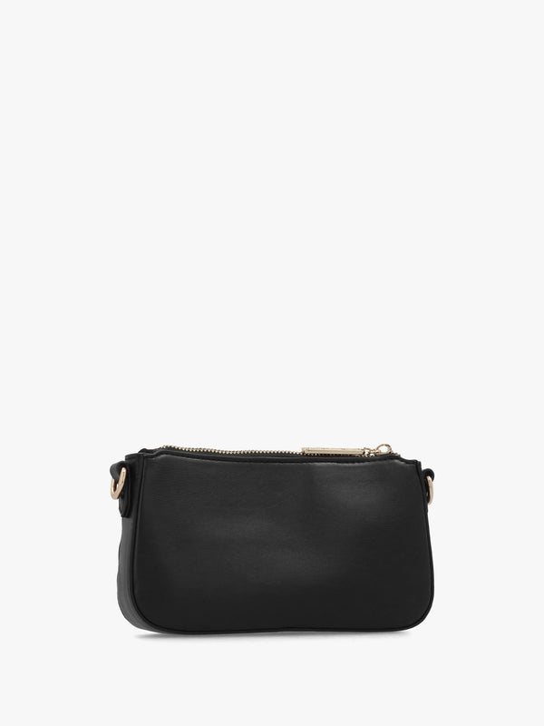 Ennis Nero Woven Shoulder Bag