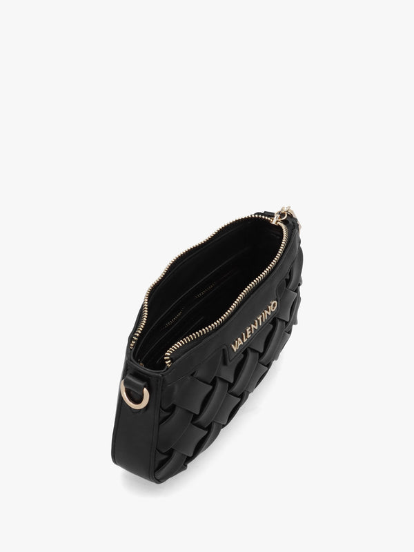 Ennis Nero Woven Shoulder Bag
