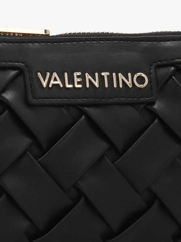 Ennis Nero Woven Shoulder Bag