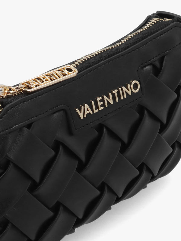 Ennis Nero Woven Shoulder Bag