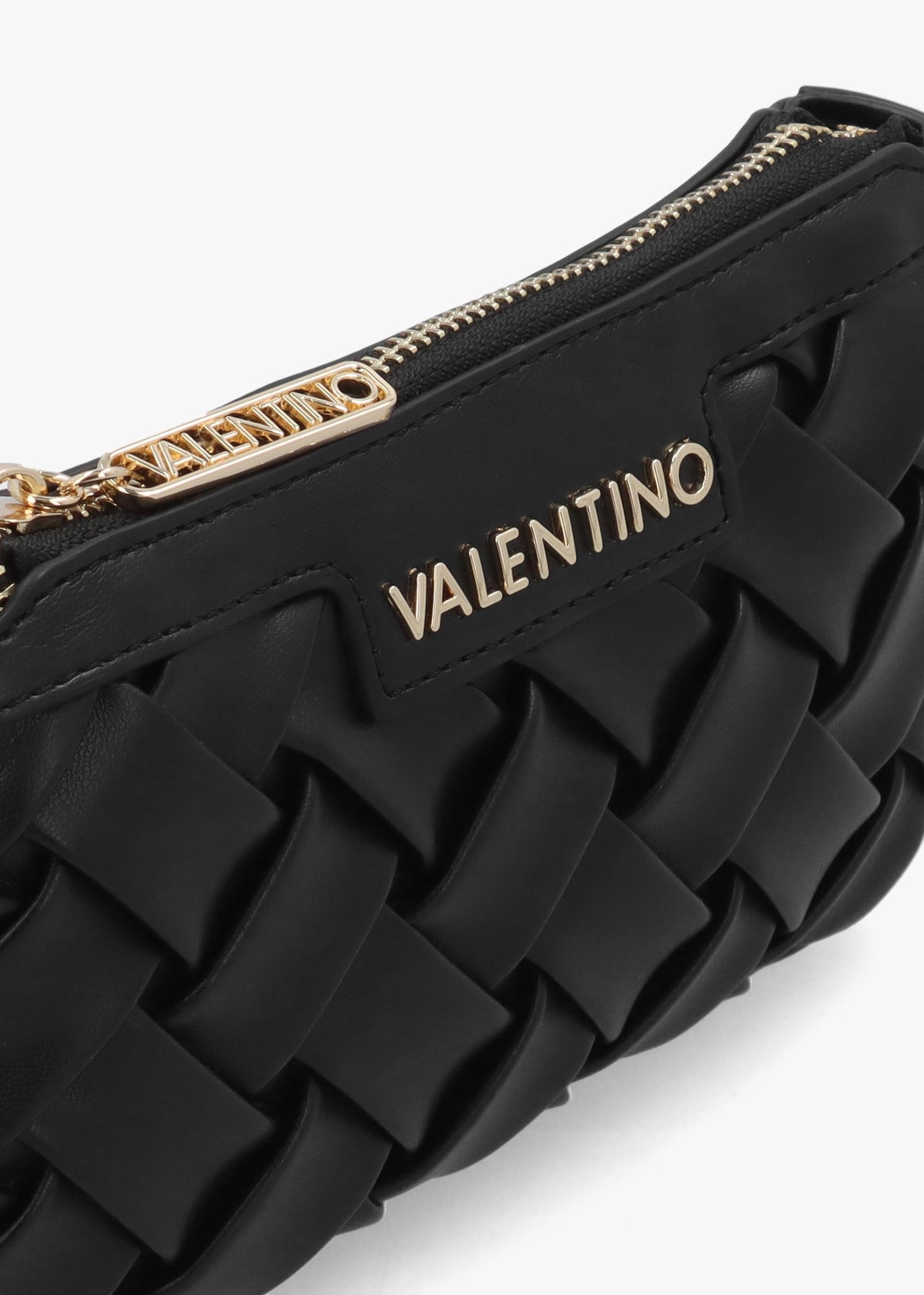 Ennis Nero Woven Shoulder Bag