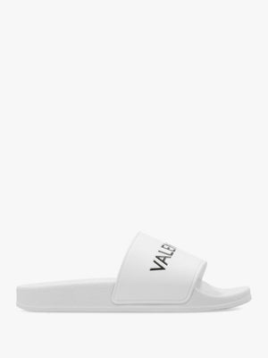 Women’s Giada White Logo Sliders