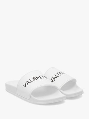 Women’s Giada White Logo Sliders