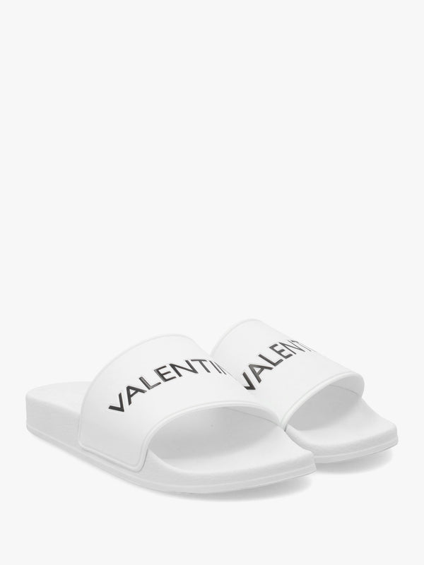 Women’s Giada White Logo Sliders