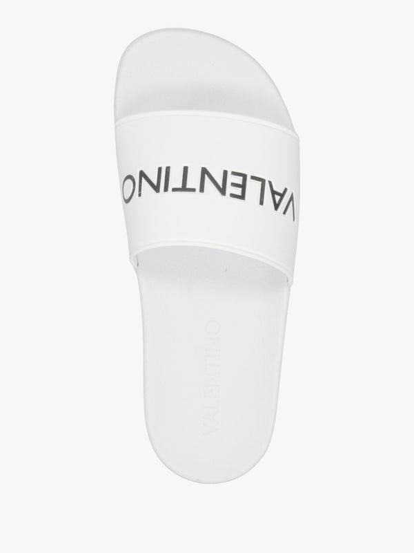 Women’s Giada White Logo Sliders