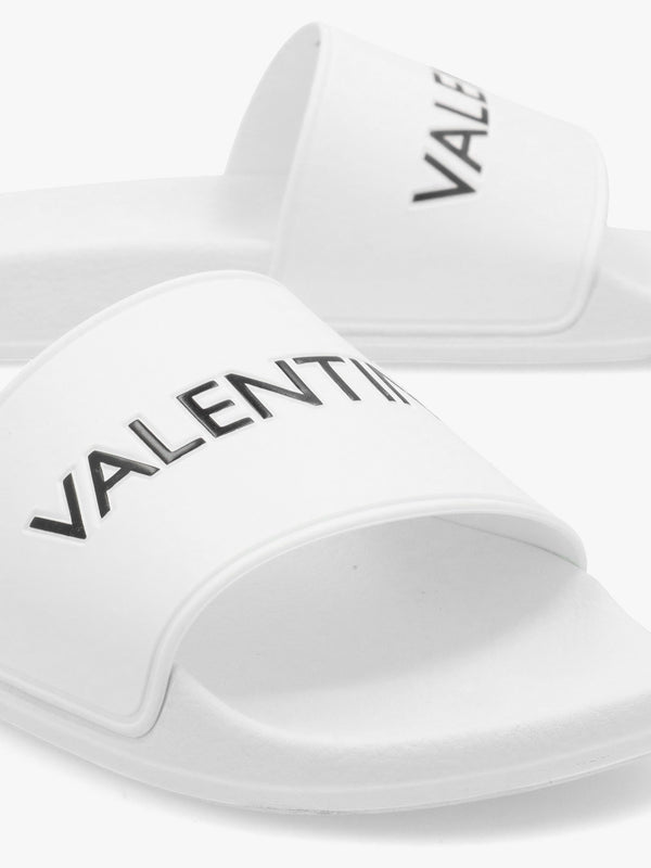 Women’s Giada White Logo Sliders