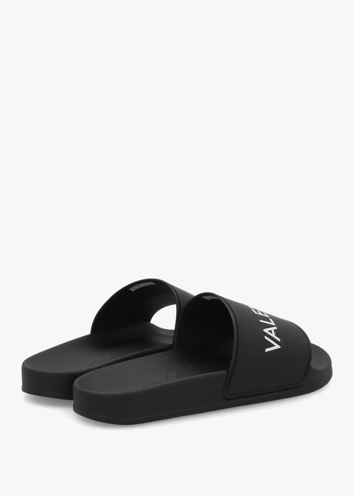 Women’s Giada Black Logo Sliders