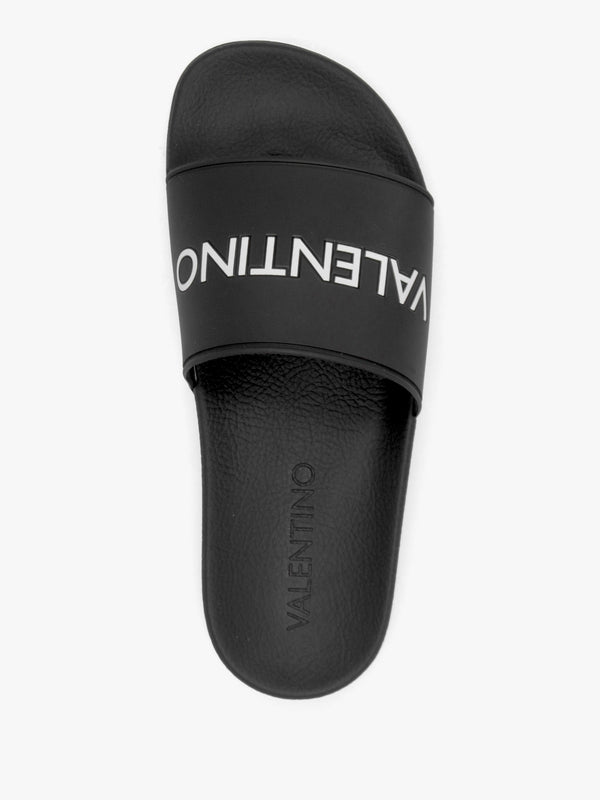 Women’s Giada Black Logo Sliders