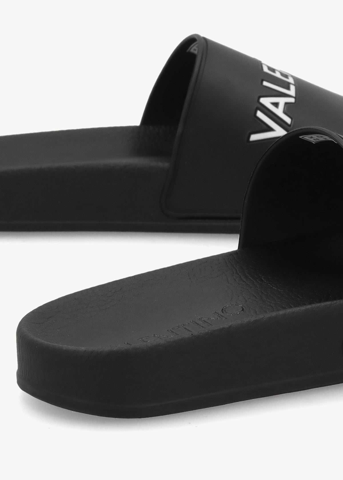 Women’s Giada Black Logo Sliders