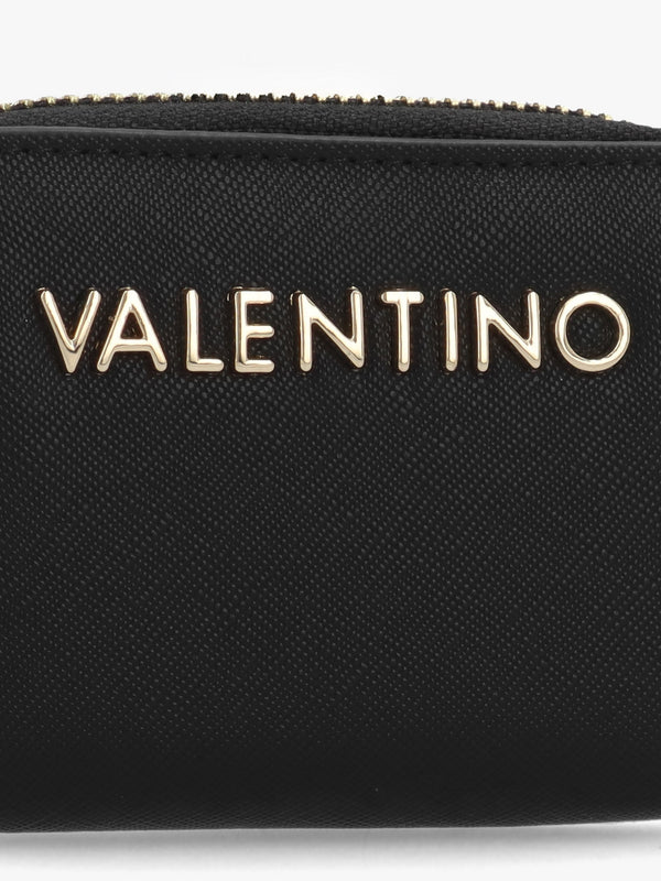 Divina Small Nero Zip Around Purse