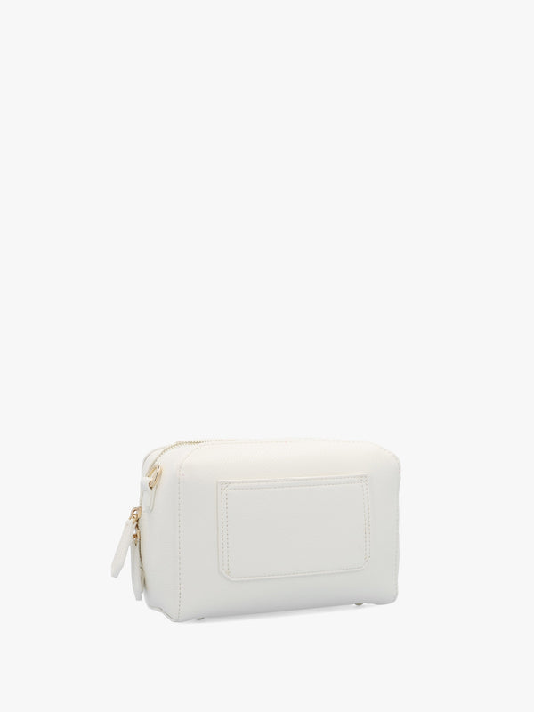Pattie Haversack Bianco Cross-Body Bag