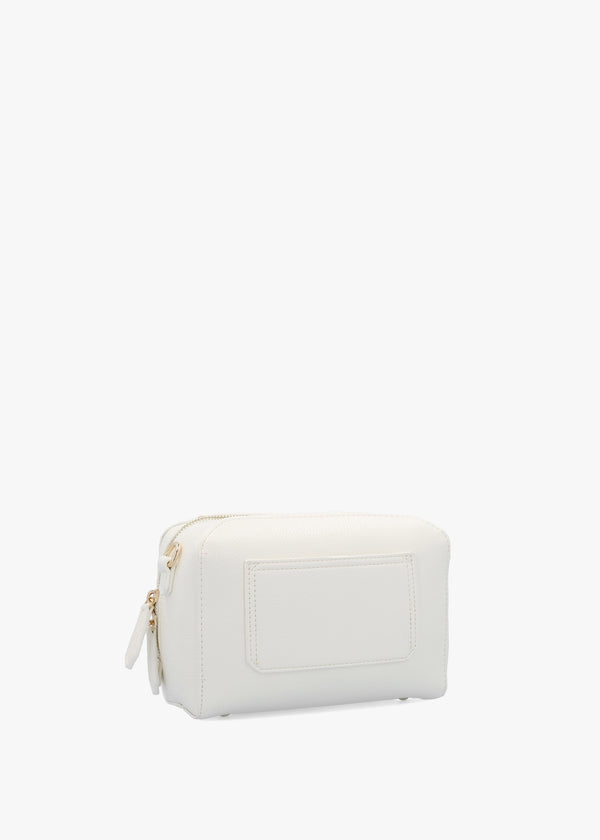 Pattie Haversack Bianco Cross-Body Bag