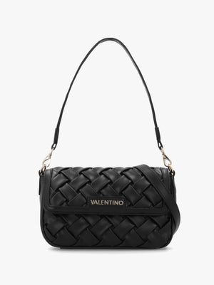 Ennis Nero Woven Shoulder Bag