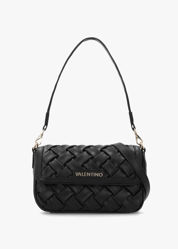 Ennis Nero Woven Shoulder Bag