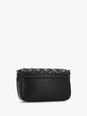 Ennis Nero Woven Shoulder Bag