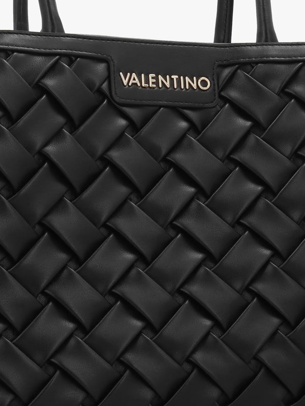 Ennis Nero Woven Shopper Bag