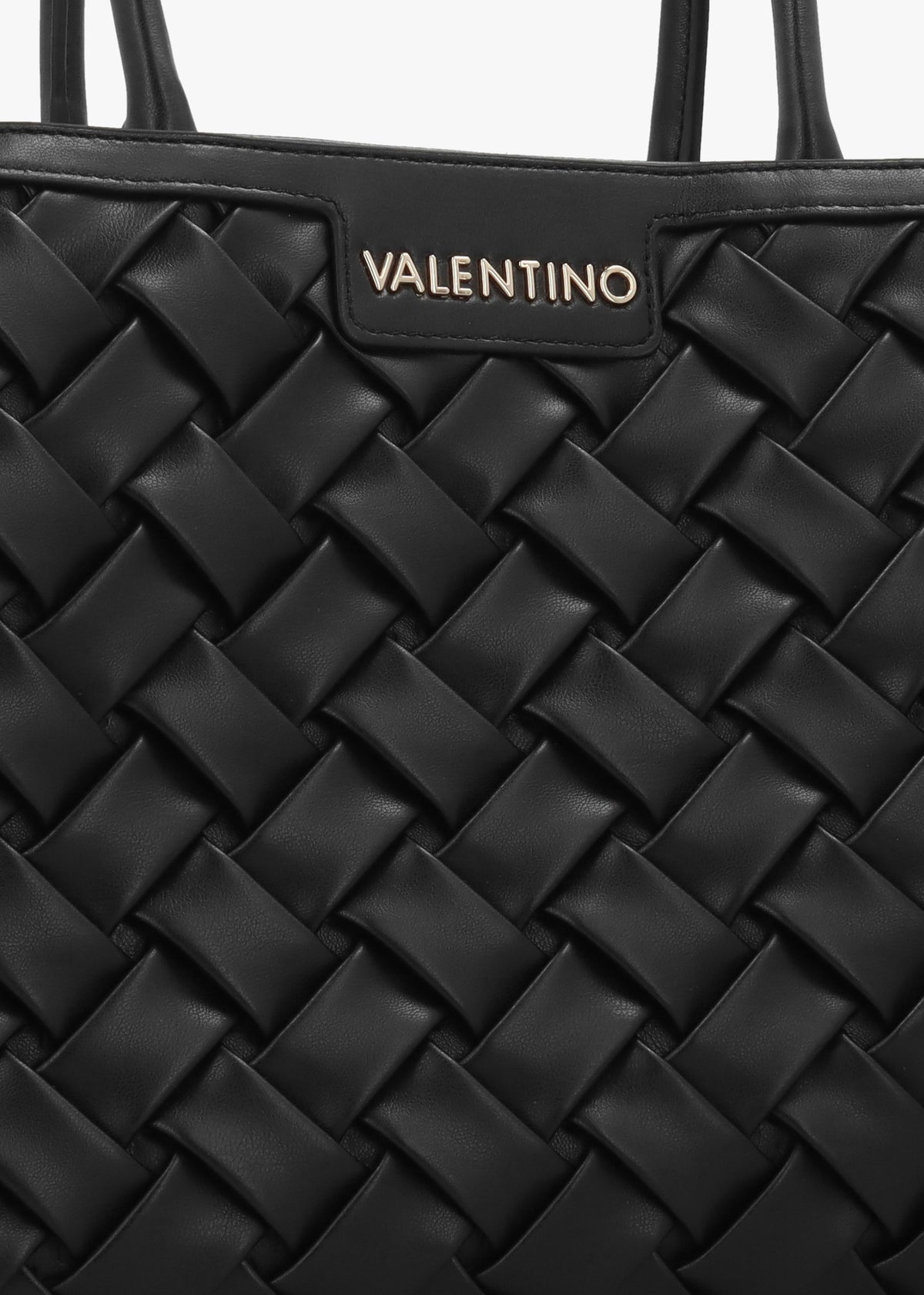 Ennis Nero Woven Shopper Bag