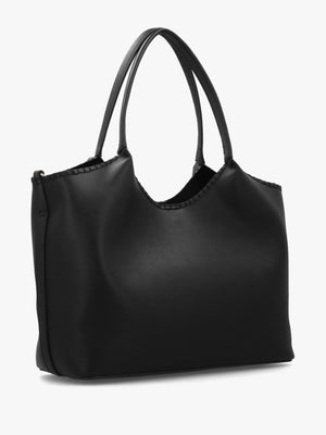 Aleksandra Nero Shopper Bag
