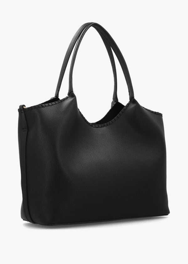 Aleksandra Nero Shopper Bag