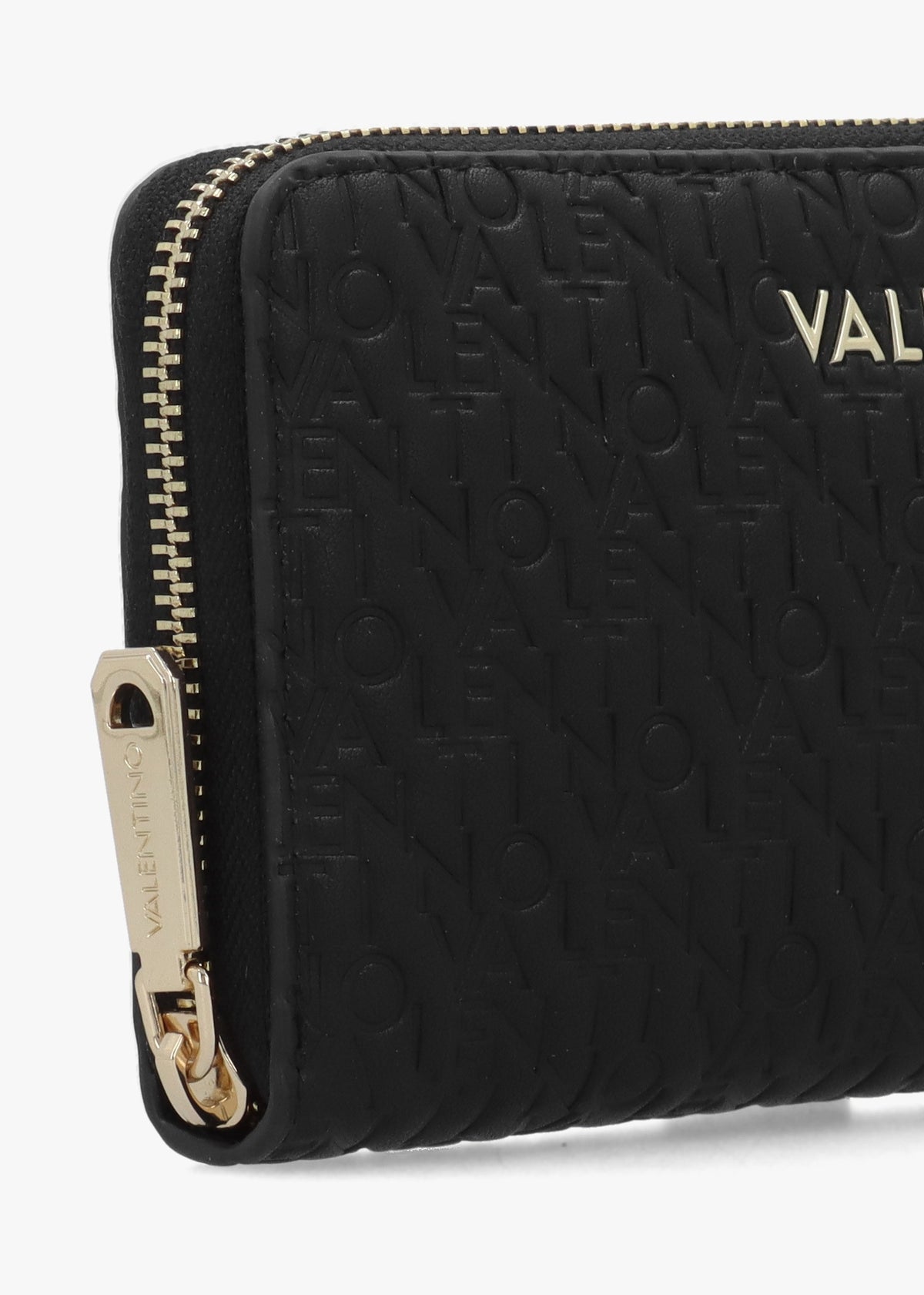 Falak Nero Zip Around Wallet