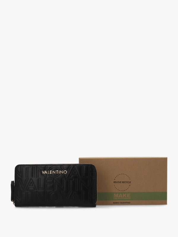 Lio Nero Zip Around Wallet