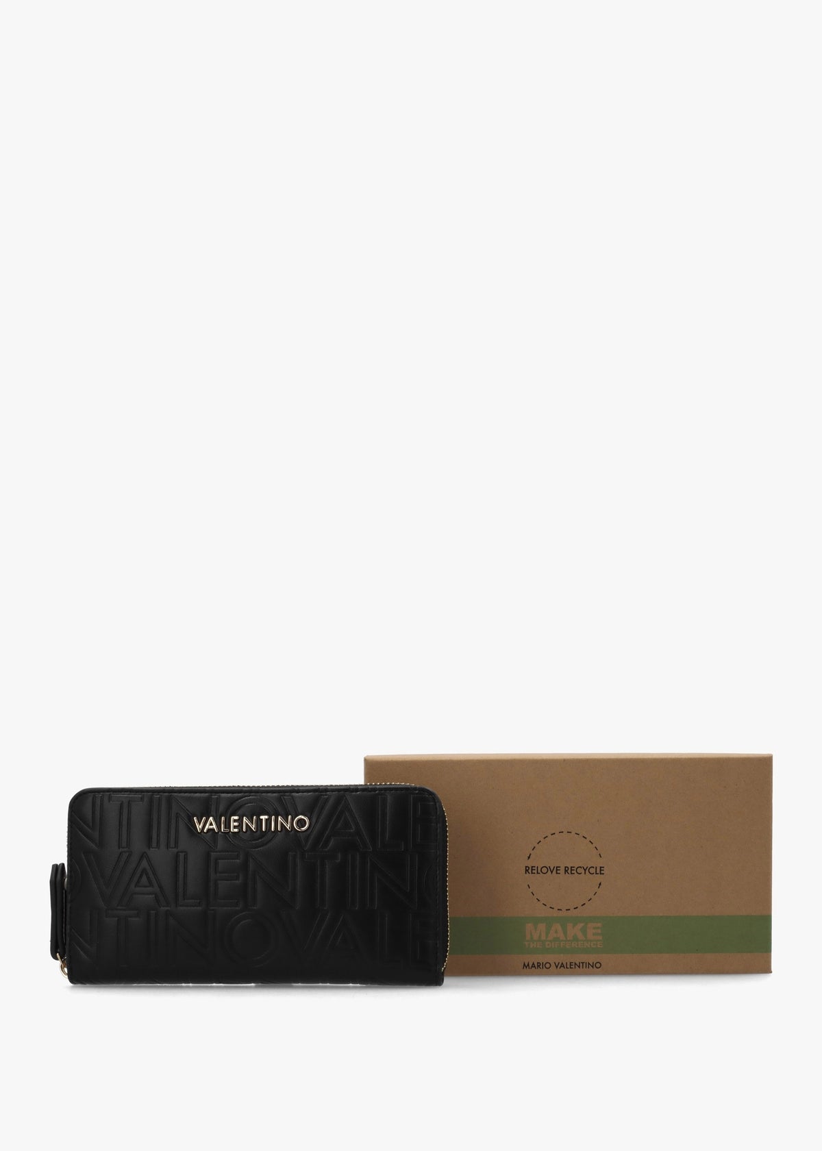 Lio Nero Zip Around Wallet