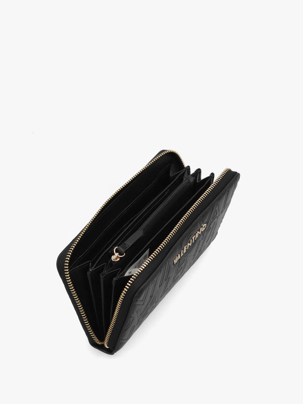 Lio Nero Zip Around Wallet