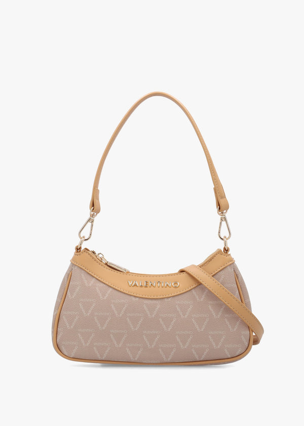 Lady Natural Multicoloured Logo Shoulder Bag