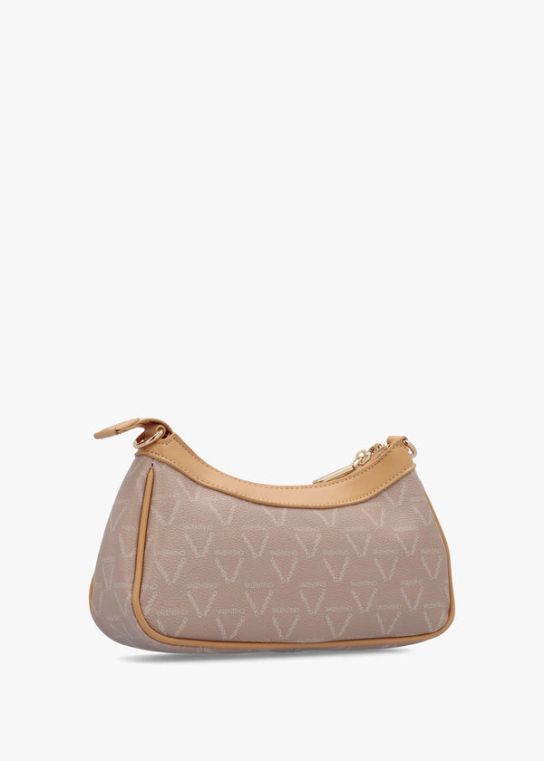 Lady Natural Multicoloured Logo Shoulder Bag