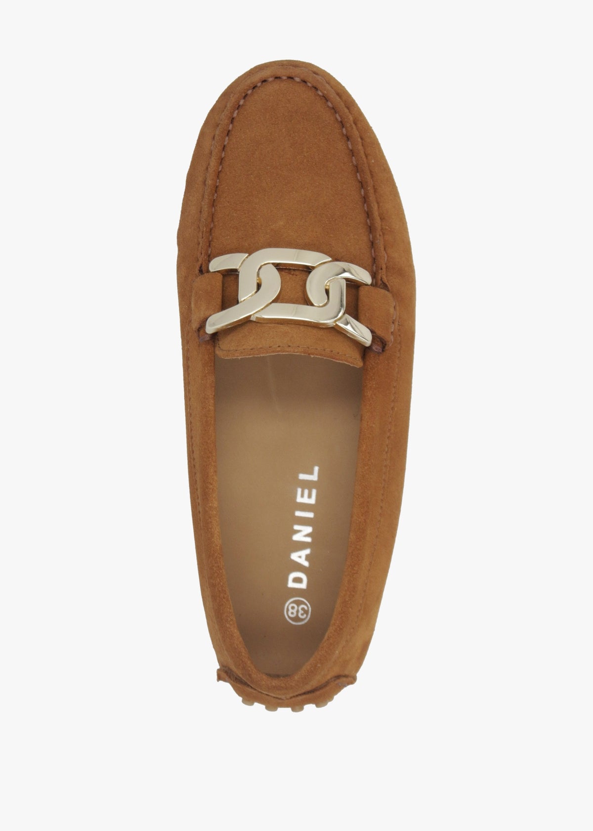Privey Tan Suede Moccasin Loafers