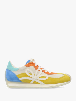 Movie Yellow Multi Suede Runner Trainers