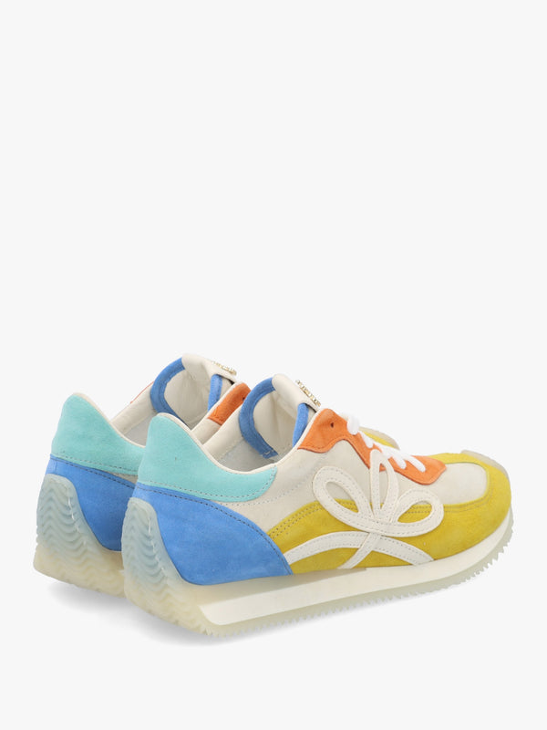 Movie Yellow Multi Suede Runner Trainers