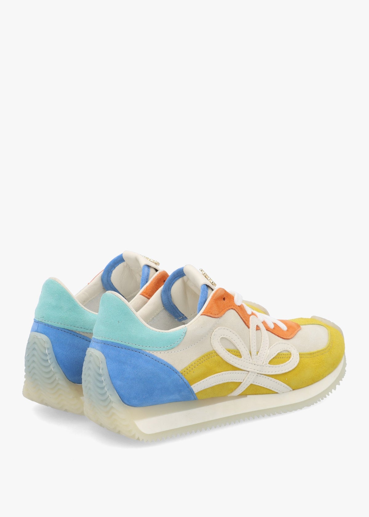Movie Yellow Multi Suede Runner Trainers