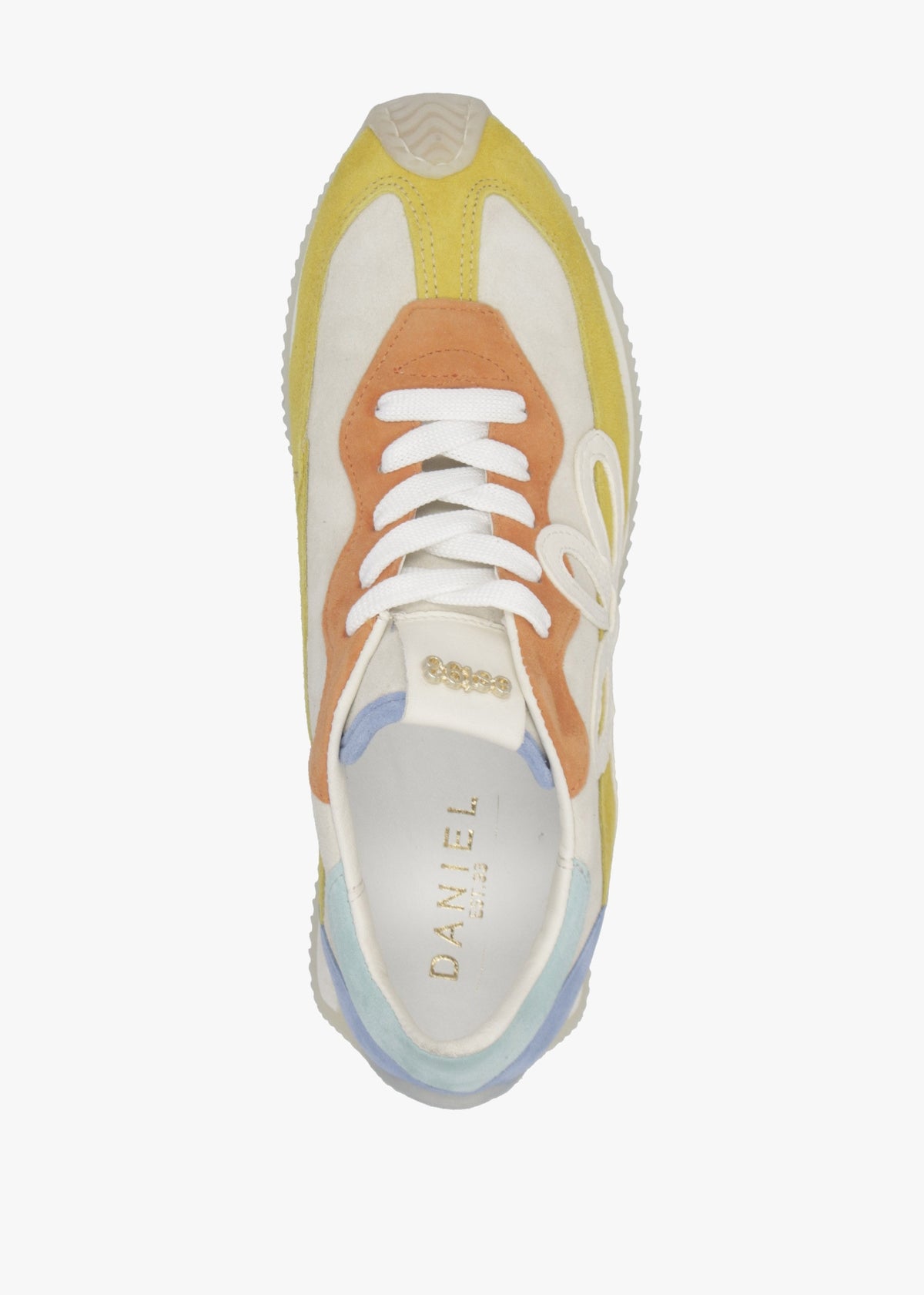 Movie Yellow Multi Suede Runner Trainers