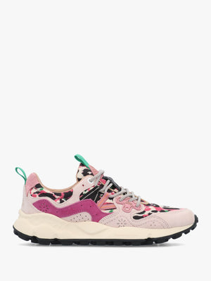 Women's Yamano 3 Pink Fuchsia Suede Trainers