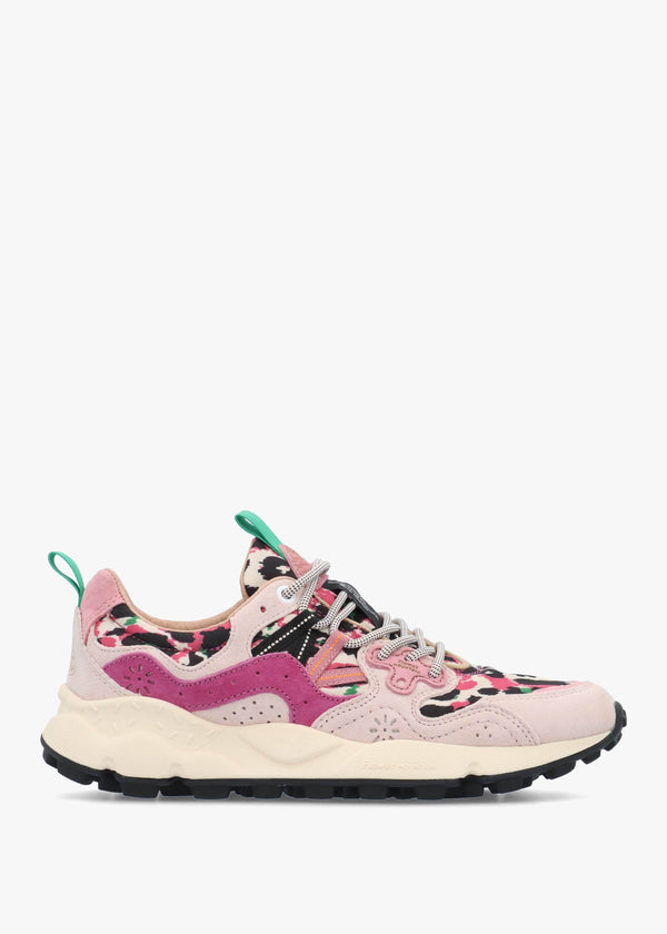 Women's Yamano 3 Pink Fuchsia Suede Trainers