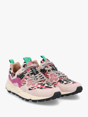 Women's Yamano 3 Pink Fuchsia Suede Trainers