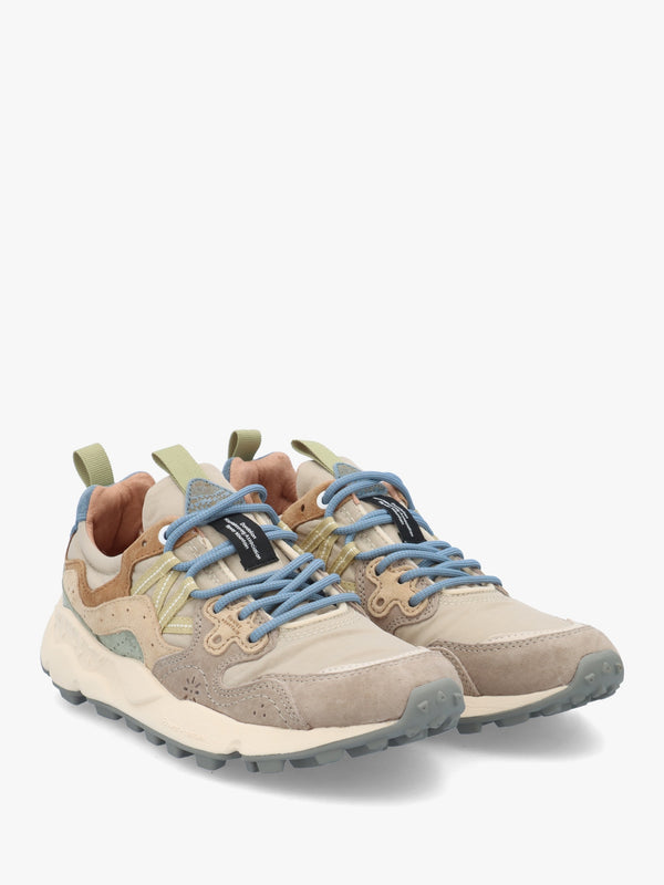 Women's Yamano 3 Taupe Light Beige Suede Trainers